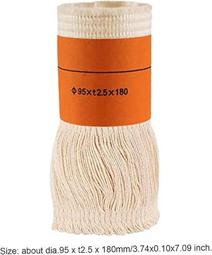 Miniatura 2 de heiheiyo Mecha de calentador de queroseno 95 x t2.0.197 x 7.087 in, reemplazo de mecha de calentador de queroseno, mechas de fibra de vidrio para