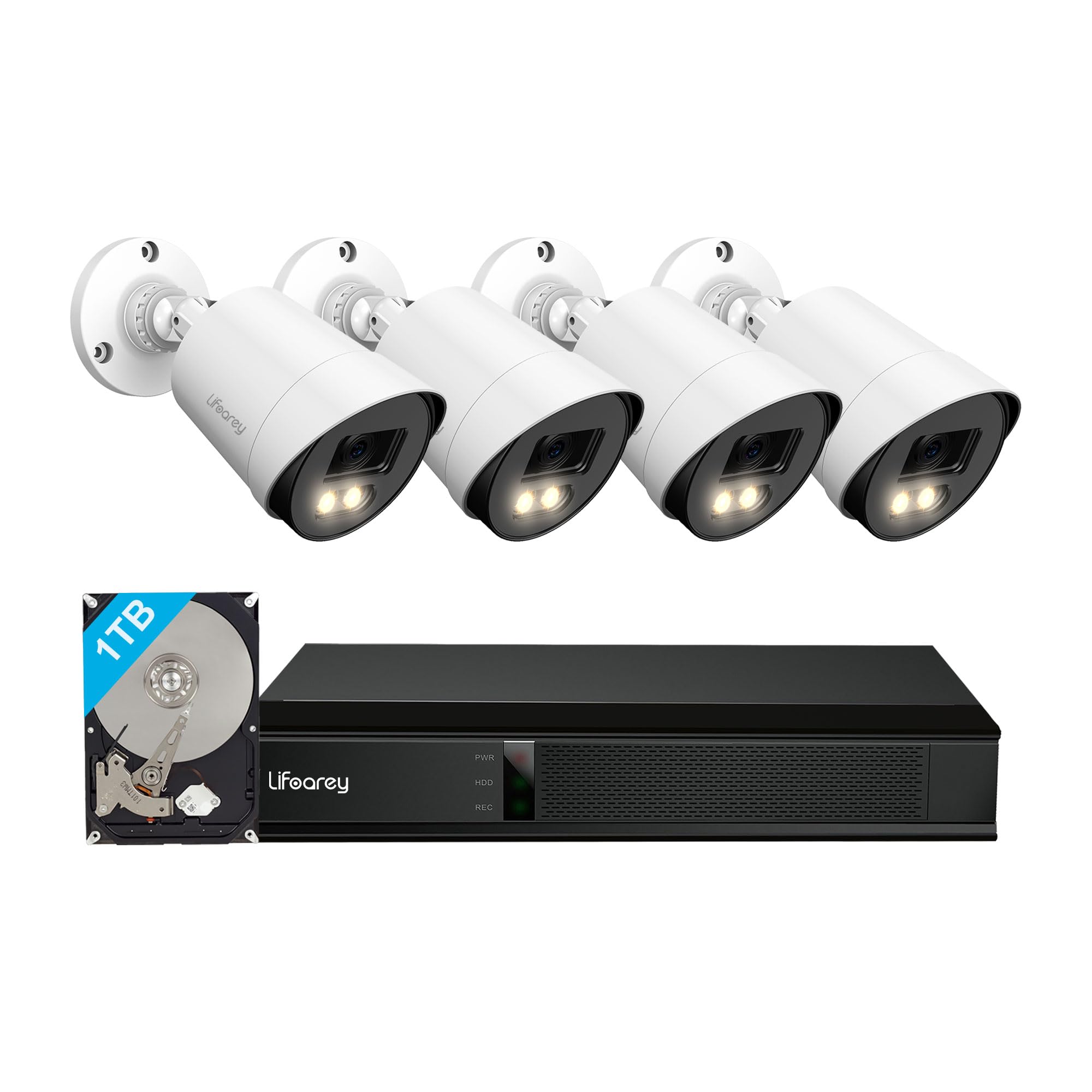 3000TVL Home Security System Surveillance DVR Camera Kits