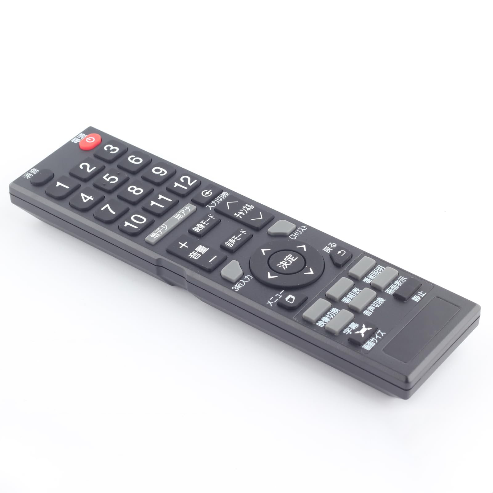 Amazon | テレビ用リモコンFOR TECO J10410723,TA3202JW,TA3201JS, ME