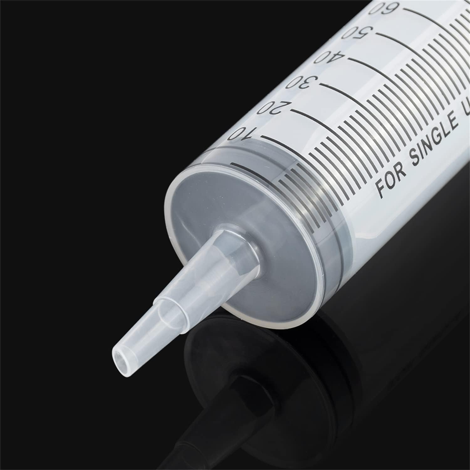 MEDICALMONO - Siringhe STERILI DicoNEX 100 ml Senza Ago, Cono Catetere, Sterile, Monouso, Latex-Freel - 5 Pezzi