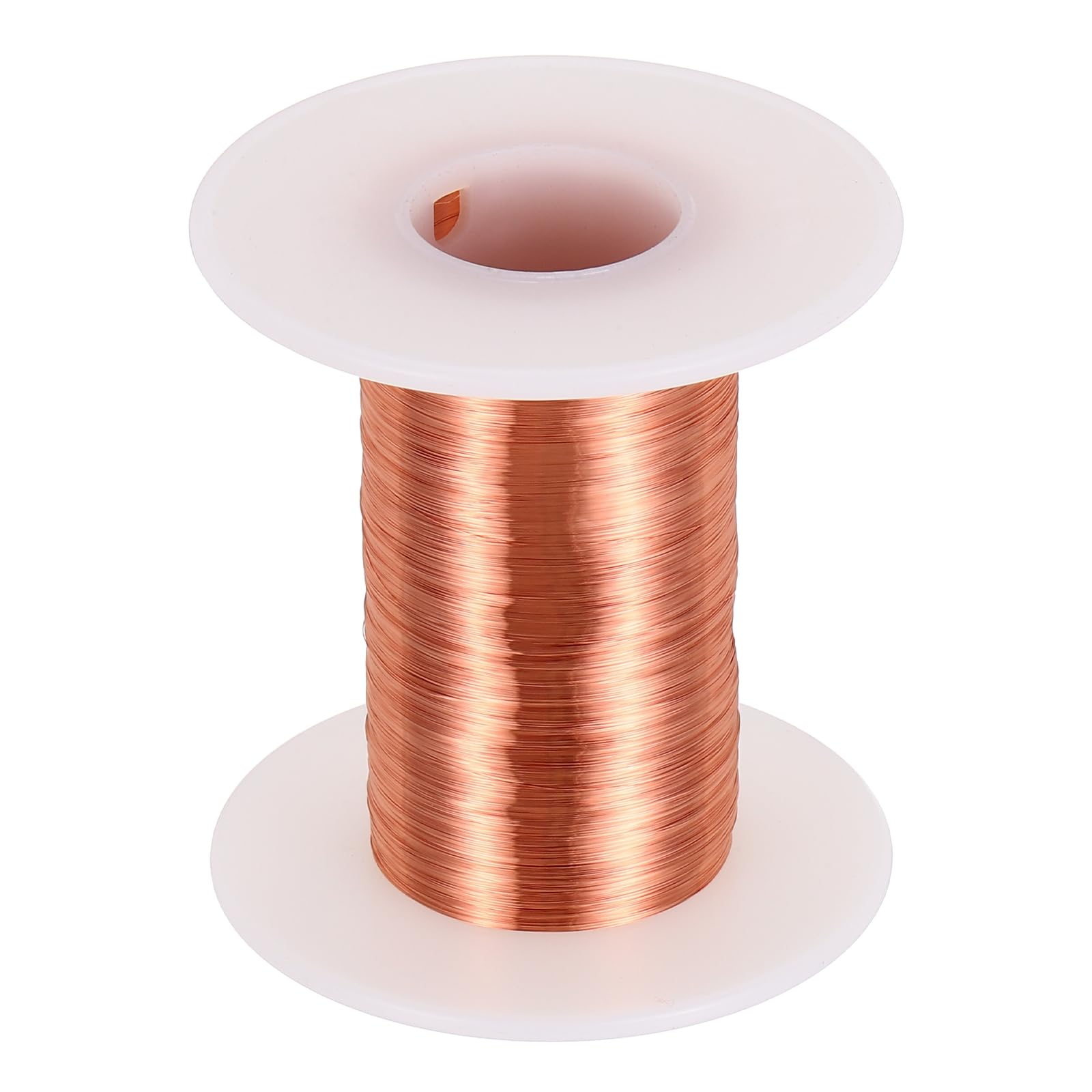 MECCANIXITY 40 AWG Magnet Wire, 40 Gauge Enameled Copper Wire, 2 oz Magnetic Coil Wire for Transformer, Motor, Electric, 155C(311F)