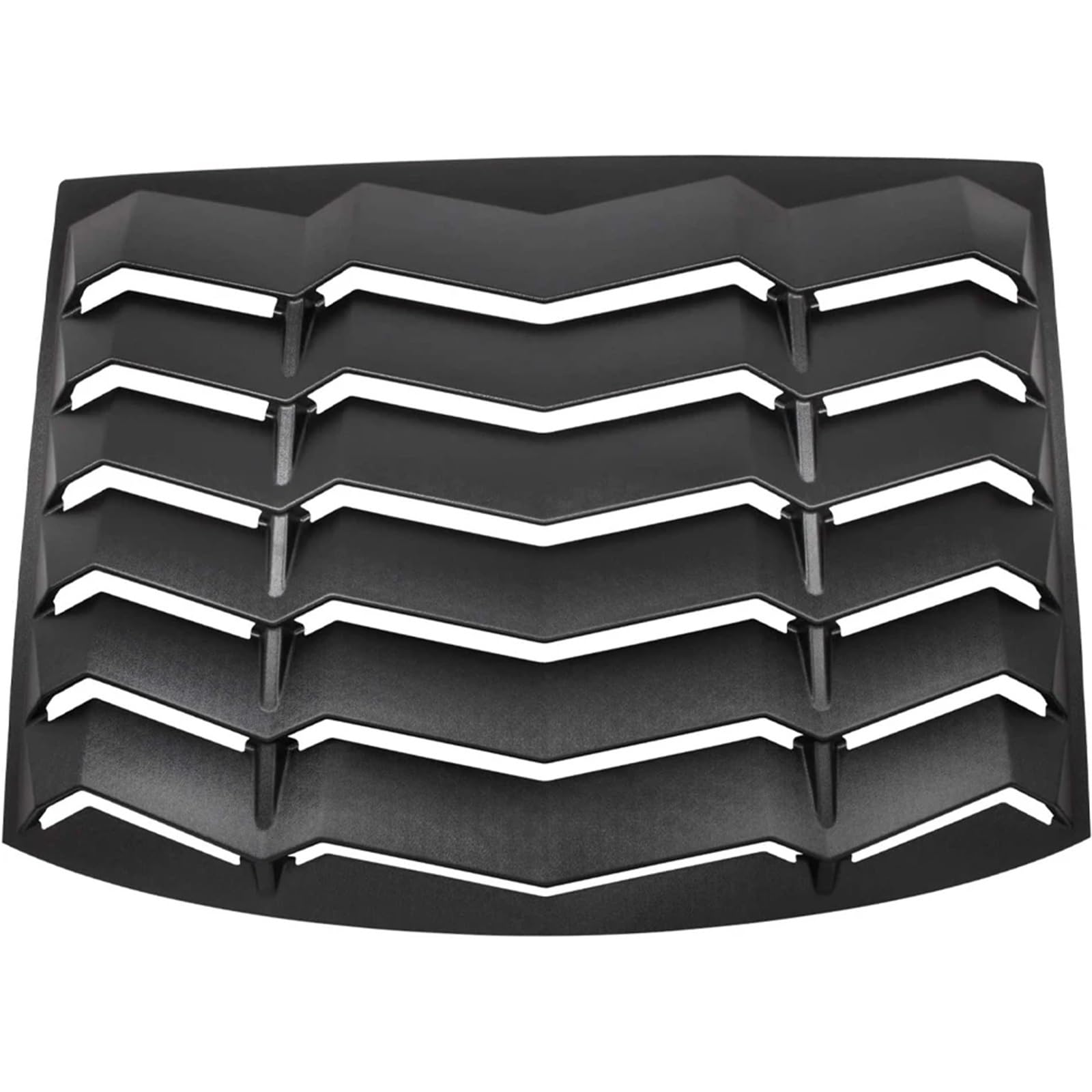 Rear Window Louver Compatible for Dodge Charger 2011-2021 SXT/GT/RT/RT Scat Pack ABS Wind-Shield Sun Shade Cover Lambo Style Matte Black