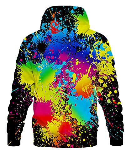 LAIDIPAS Hoodies for Men Women 3D Pullover Cool Hoodie Graphic Novelty Hooded Sweatshirts with Pocket4