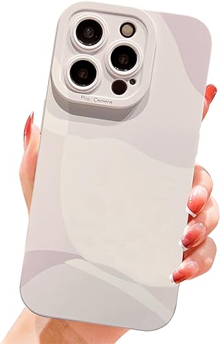 Miniatura 8 de YKCZL Funda compatible con iPhone 12 Pro Max de 6.7 pulgadas, bonita funda protectora de lente de cámara completa, delgada, suave, a prueba de