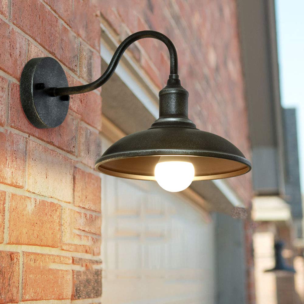 Wandlamp voor buiten, wandlamp met bewegingsmelder van metaal/glas in wit/melkglas, wandlamp naar boven, buitenlamp voor terras, E27, lampen niet inbegrepen