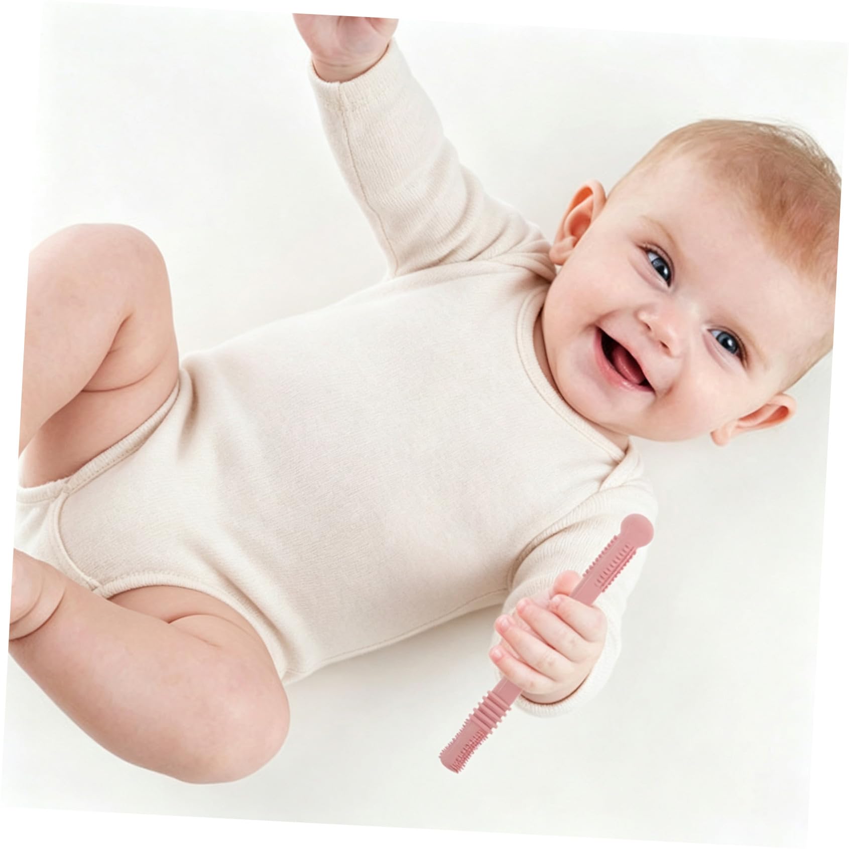 Yardwe Molar Tube per Dentizione, 6 Pezzi, Cannucce in Silicone | Giocattoli Sensoriali per Kids, Aiuta a Lenire le Gengive e Favorisce L’abilità Orale