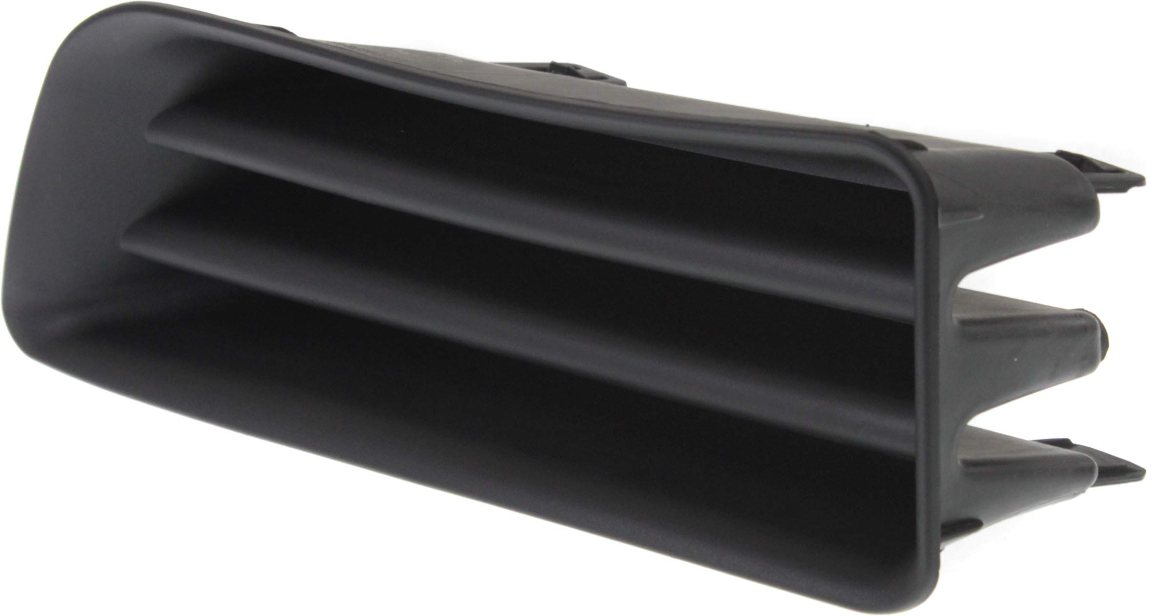 Evan Fischer Front Fog Light Cover Compatible With Honda Accord 2006-2007, Black, Sedan, Driver Side