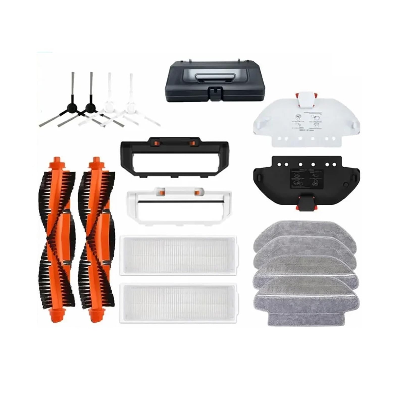 Kompatybilny z Xiaomi Mi Robot Vacuum-Mop Pro STYTJ02YM STYJ02YM Viomi V2 V3 SE Conga 3490 3690 Części zamienne Akcesoria do szczotki głównej (zielona)