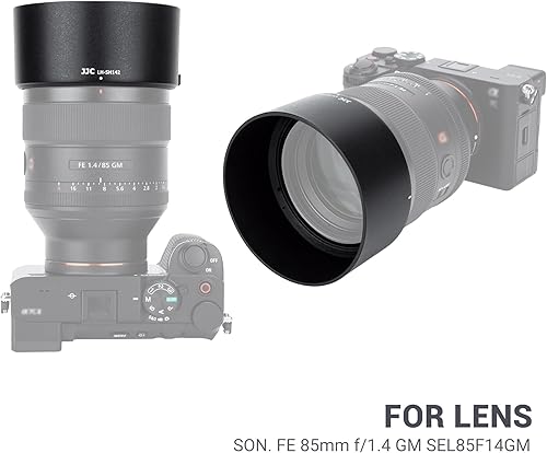 Miniatura 16 de Petal - Parasol atornillado para Sony FE 1.102-2.362 in f/4-5.6 Lente SEL2860 y Sony E PZ 0.630-1.969 in f/3.5-5.6 OSS SELP1650 en Sony ZV-E1 ZV-E10