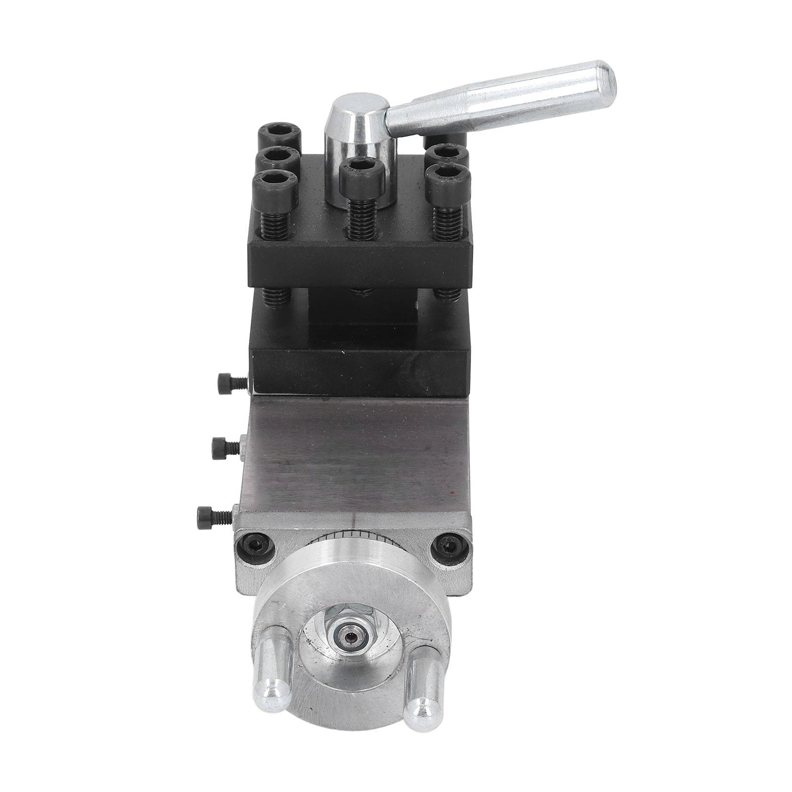 Generic Mini Tokarka Uchwyt na Narzędzia Imadło Trwałe Regulowane Narzędzie Słupek Suwak do MX 210 WM 210 220x750 żeliwo 60x60mm