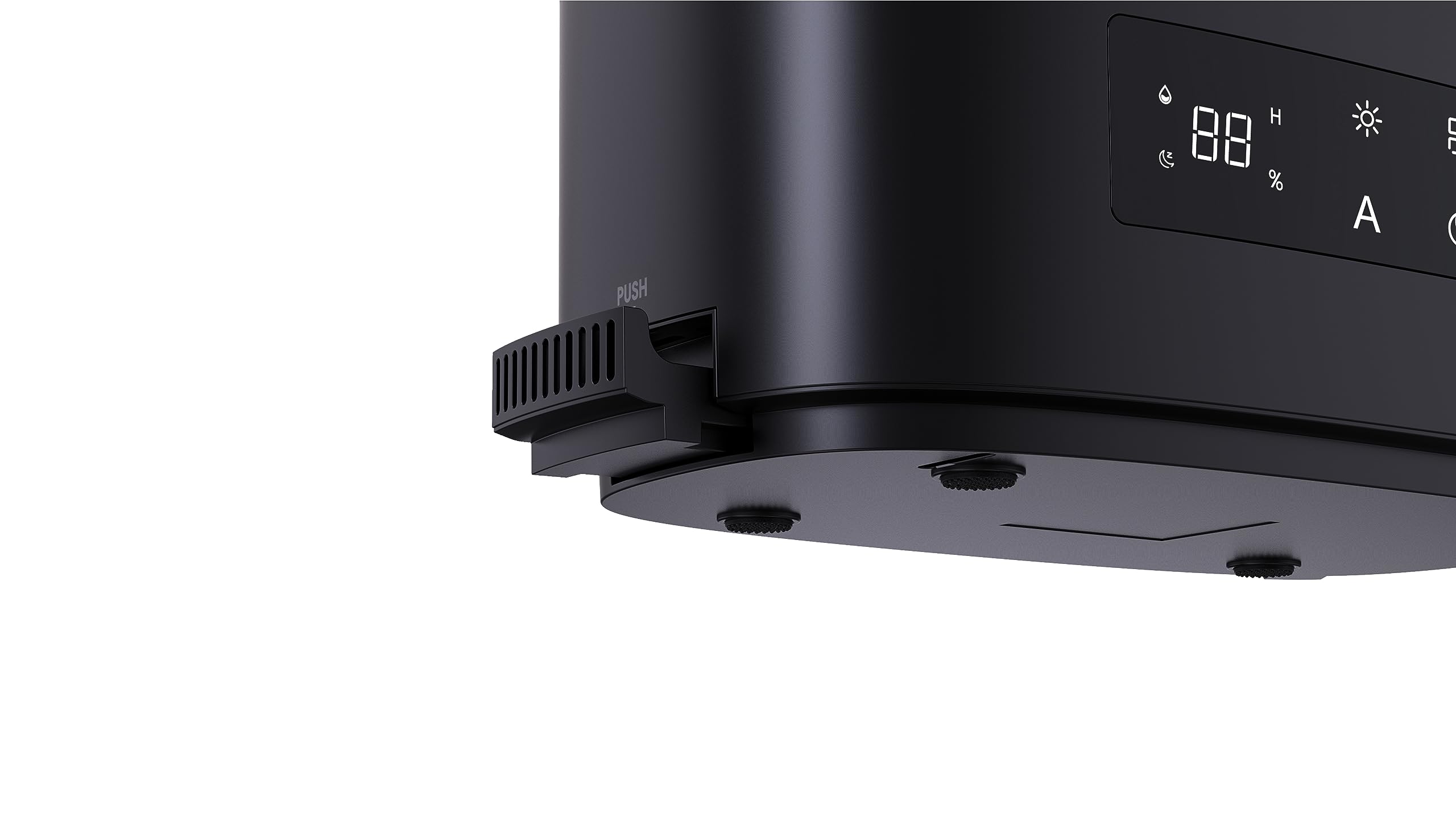 Umidificatore 6 Litri Casa Ambiente A Ultrasuoni Temperatura Costante Super Silenzioso Funzione Timer Autospegnimento 8 Modalità Di Utilizzo Con Luci LED Design Palpala Colore Nero