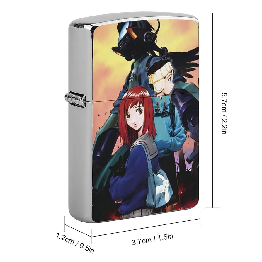 Amazon.co.jp: ZIPPO兼用ケース FLCL ナンダバ ナオ太 サメジマ