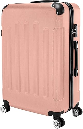 Miniatura 5 de HomVent Juego de equipaje de 3 piezas con ruedas giratorias juego de maletas con bloqueo TSA de carcasa dura adecuado para mujeres hombres viajes 3