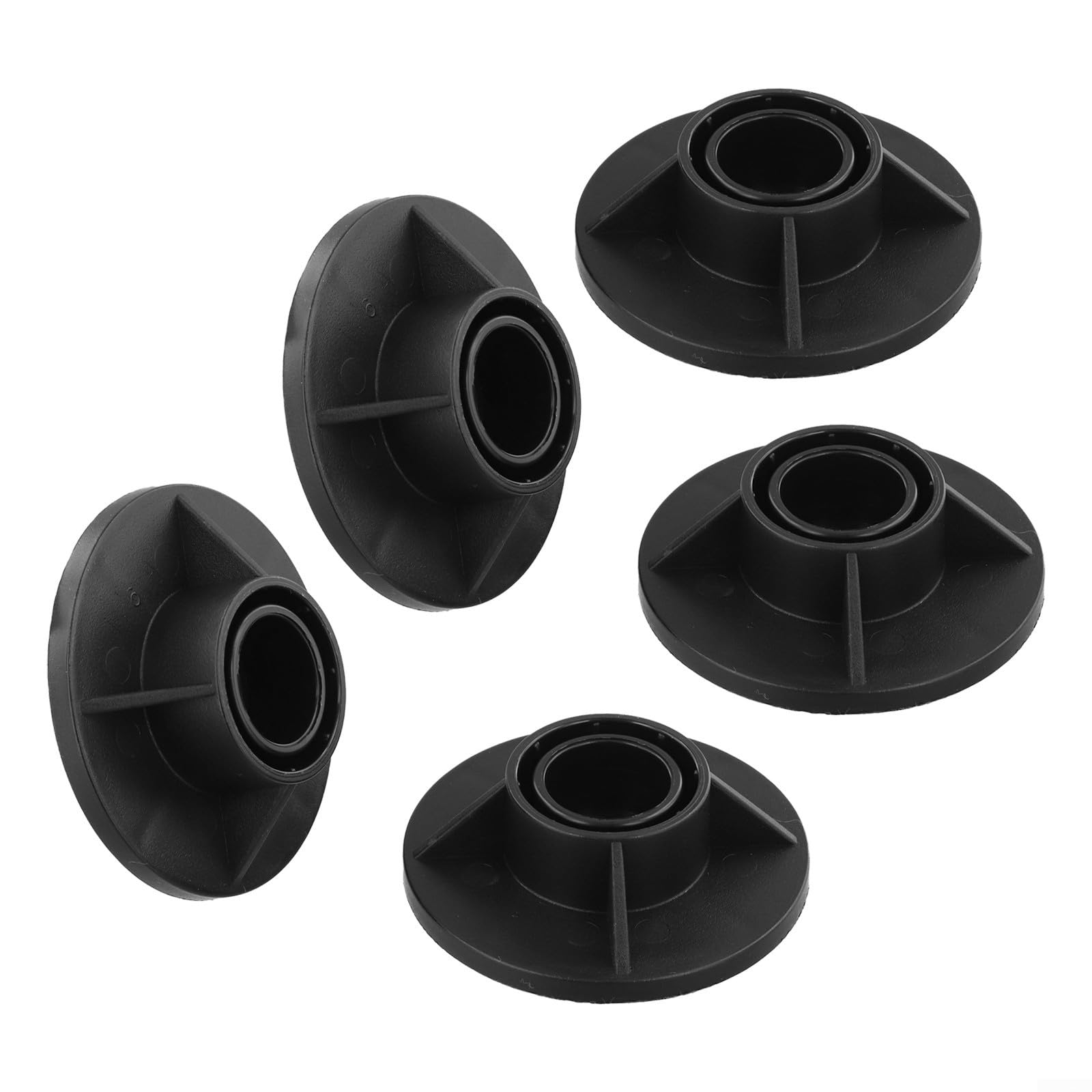 5 Piece P61010 Support Leg Kit For Round And Square Steel Frame Pools Black Plastic Stability Feet Outdoor Garden Equipment Long Lasting Durability For Easy Installation Upgrade Set