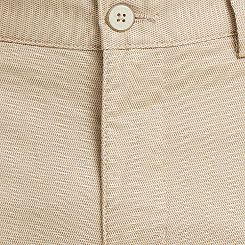 Image of Park Avenue Men's Cotton Blend Print Pattern Neo Fit Flat Front Chinos