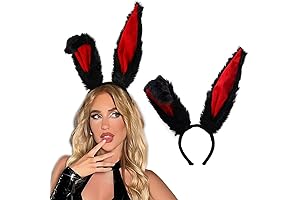 Furry Bunny Ears Headband: Party Prom Cosplay Magic