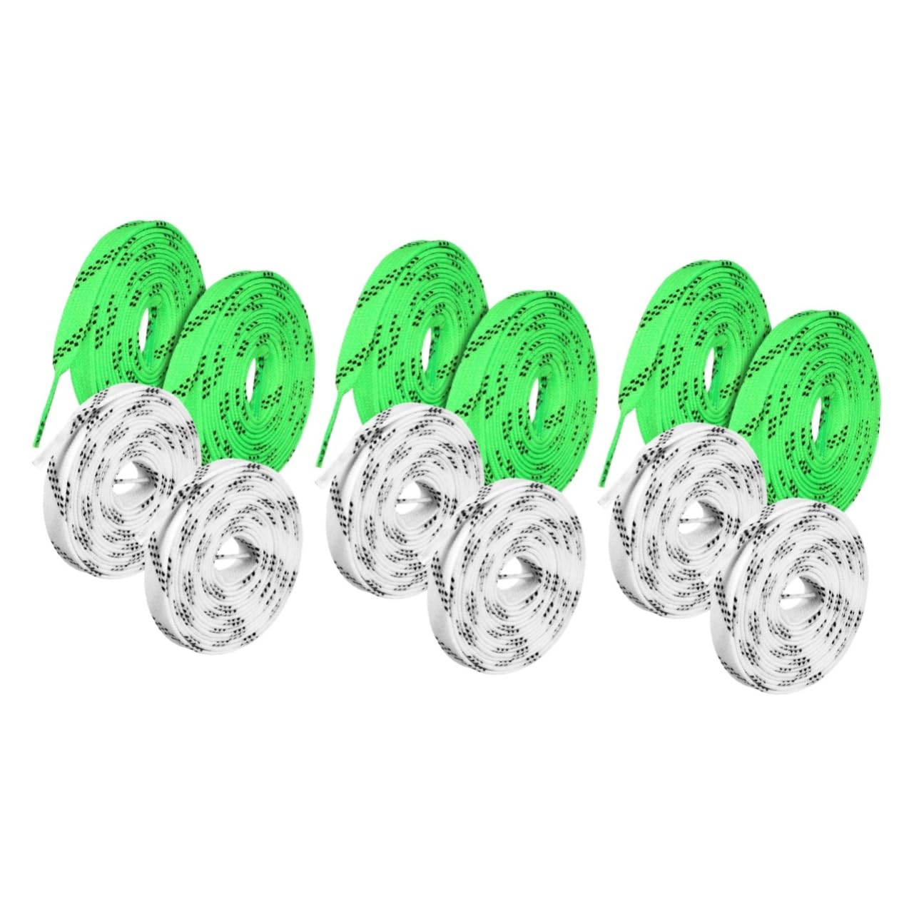 BESPORTBLE 6pares Cordones De Hockey Sobre Hielo Resistentes Al Desgaste Para Patines De Hielo y Patines Línea Para Personalizar Tu Estilo Deportivo
