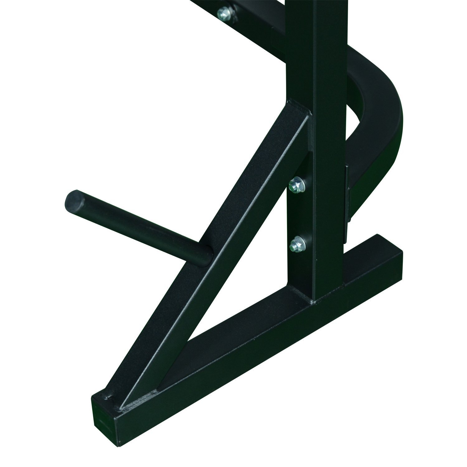 HOMCOM Banco de Pesas Banco de Musculación Multifuncional con Altura Ajustable de 3 Niveles para Entrenamiento Fitness de Cuerpo Completo 175x98x130 cm Negro
