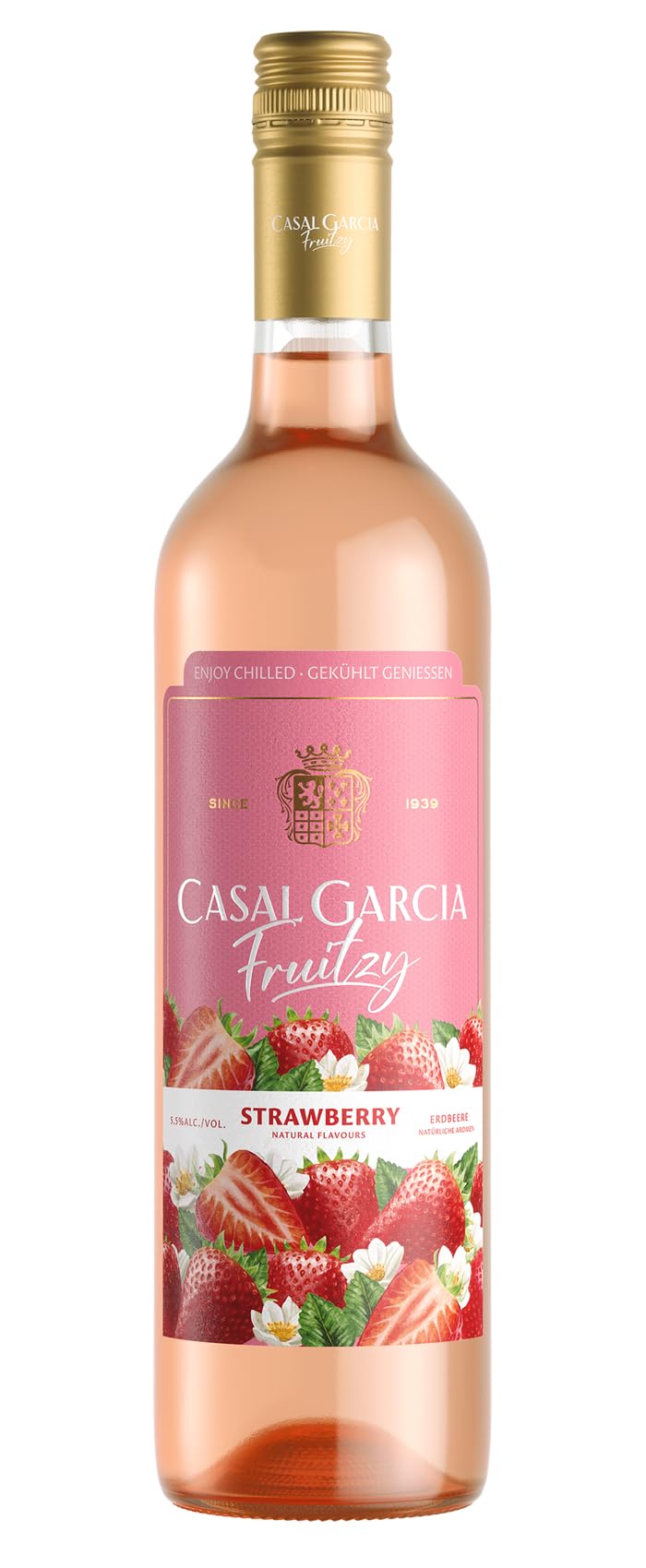 Casal Garcia Fruitzy Strawberry 5,5% vol. (1 x 0.75l) (Packung mit 6)