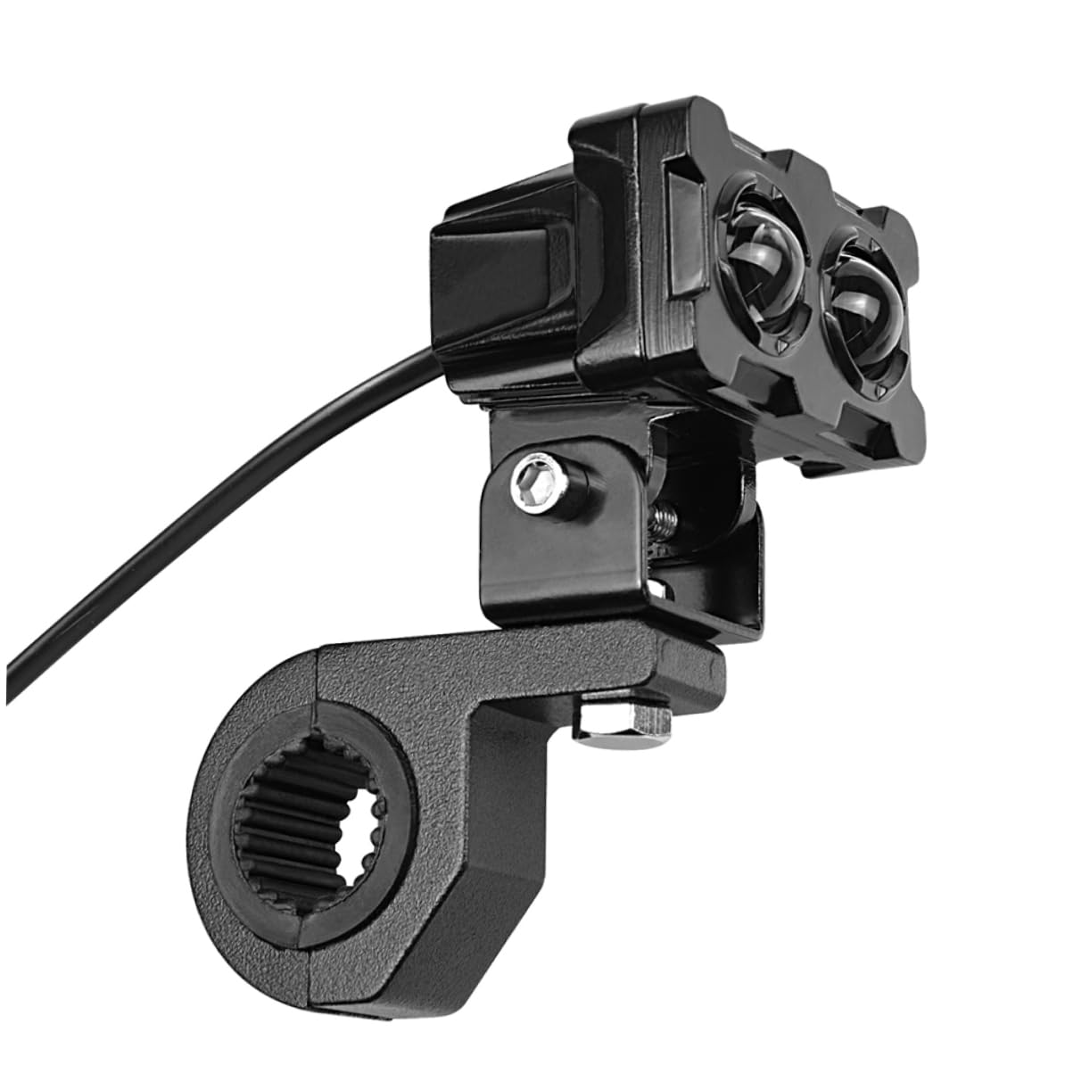 Faros LED Doble Luz Motocicletas y Coches Impermeables Reemplazo Duradero para Atv y Vehículos Off Road