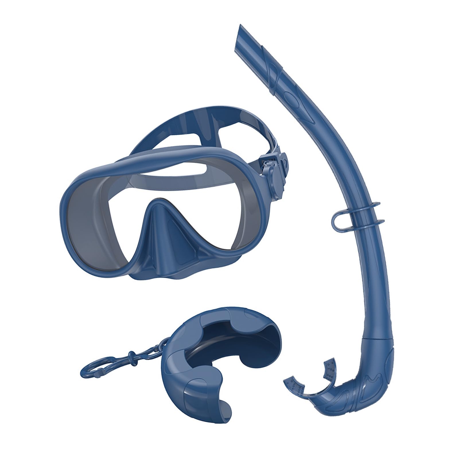 Gafas de buceo, gafas de natación, gafas de buceo, antifugas, 180 grados, panorámicas, vistas amplias, esnórquel bajo el agua para adultos