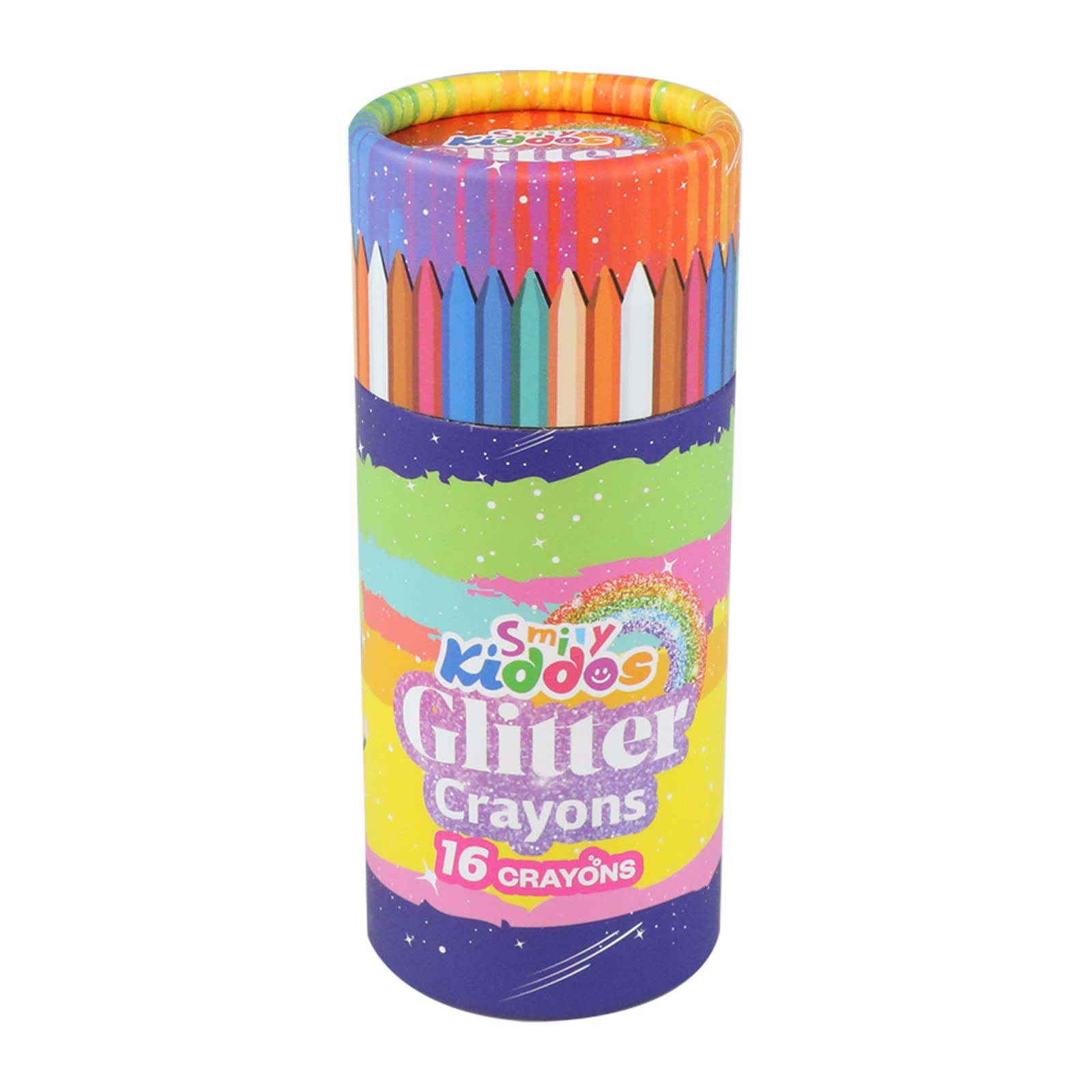 Smily Kiddos Glitter Crayons 16ct Multi-Colored Glitter Crayons for kids (B0BL6K2Q3X) Amazon Price History, Amazon Price Tracker