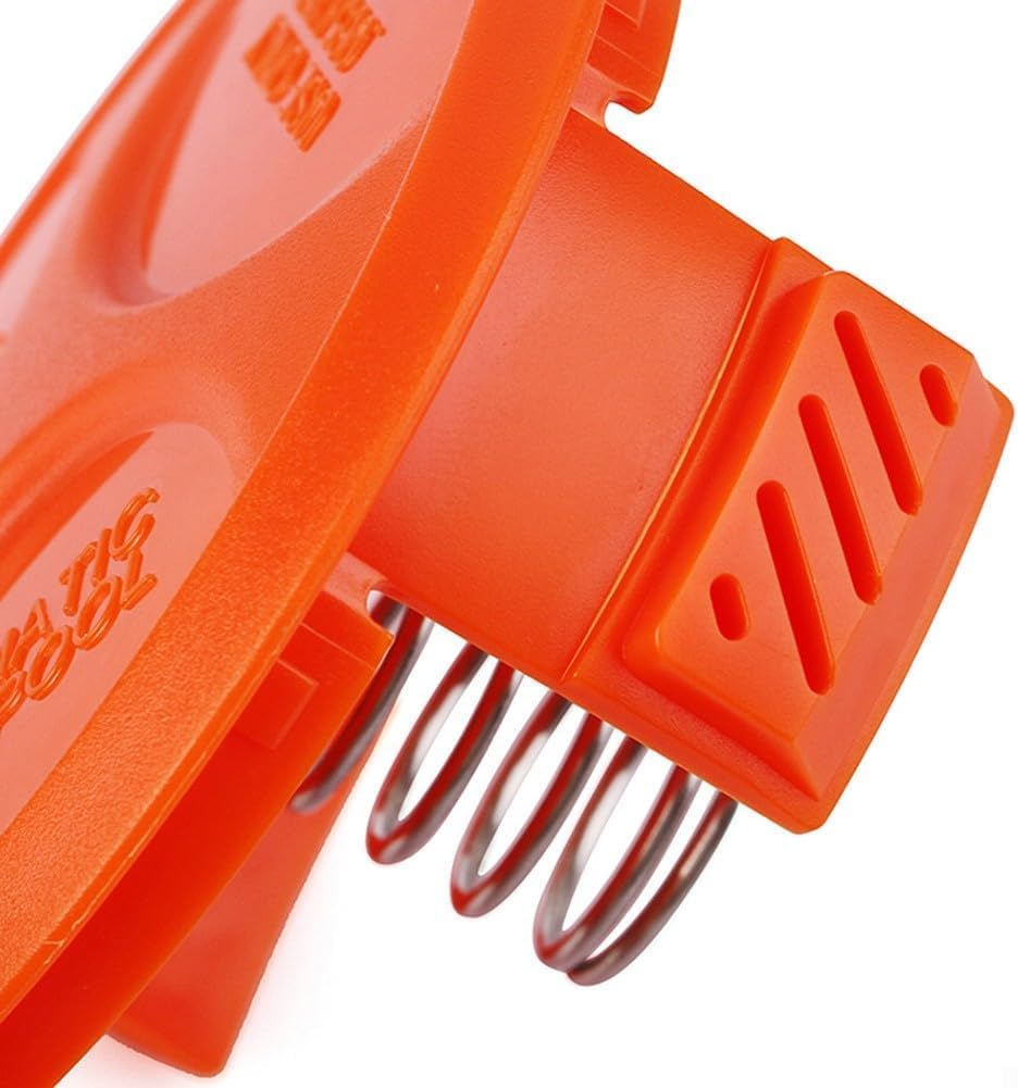 Cubierta de carrete y resorte para Black & Decker BESTA525 BESTA528 BESTA530 ST1823 GH400 GL280 GL30 GL301 accesorios de repuesto (2 piezas)