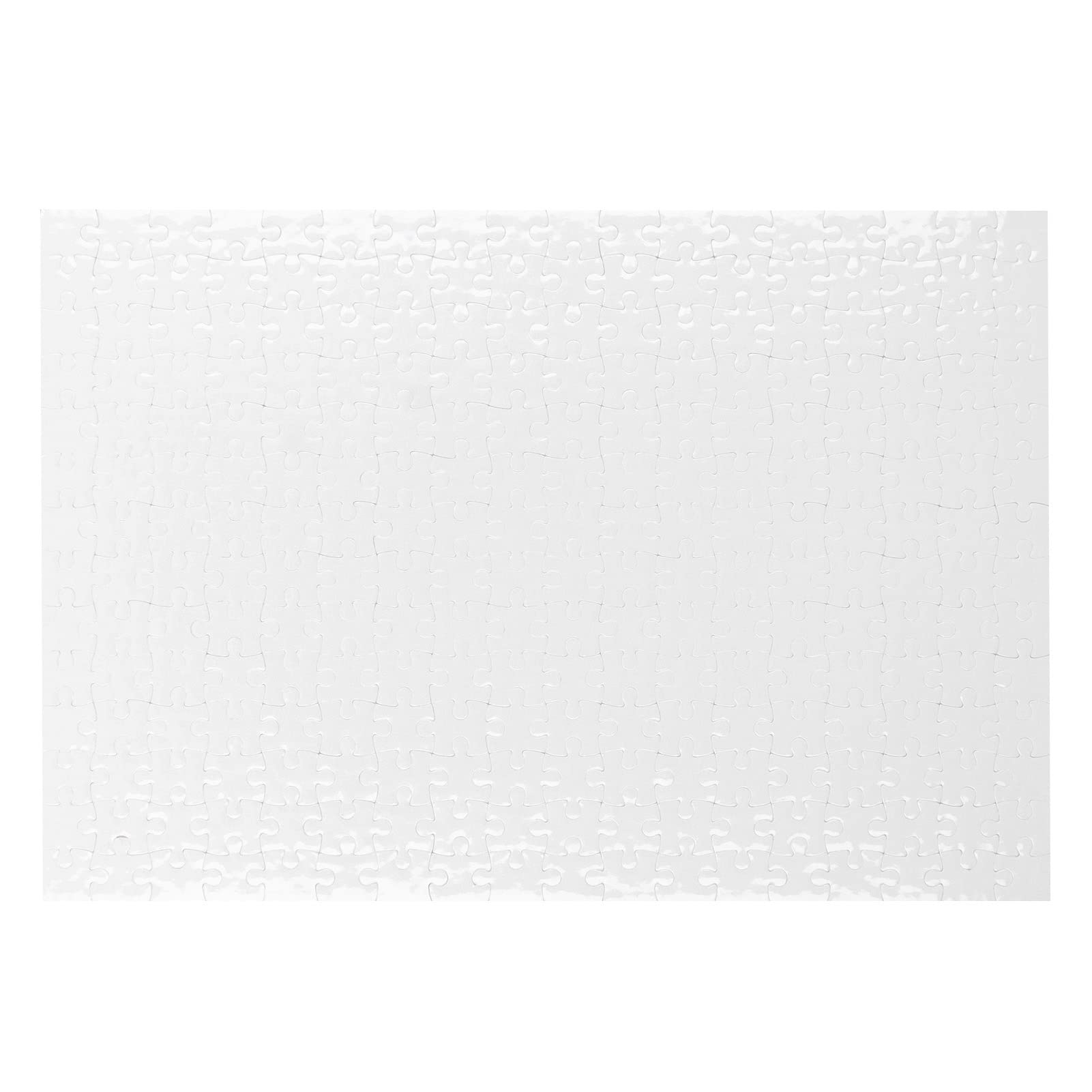 Rompecabezas en Blanco de Bricolaje 10 Juegos de Transferencia de Prensa de Calor Vibrante para Proyectos Creativos A3 26x38,5 Cm 252 Piezas
