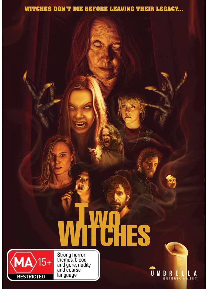 Two Witches película DVD importada para coleccionistas de terror
