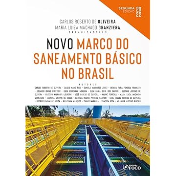 Capa do livro NOVO MARCO DO SANEAMENTO BÁSICO NO BRASIL - 2ª ED - 2022