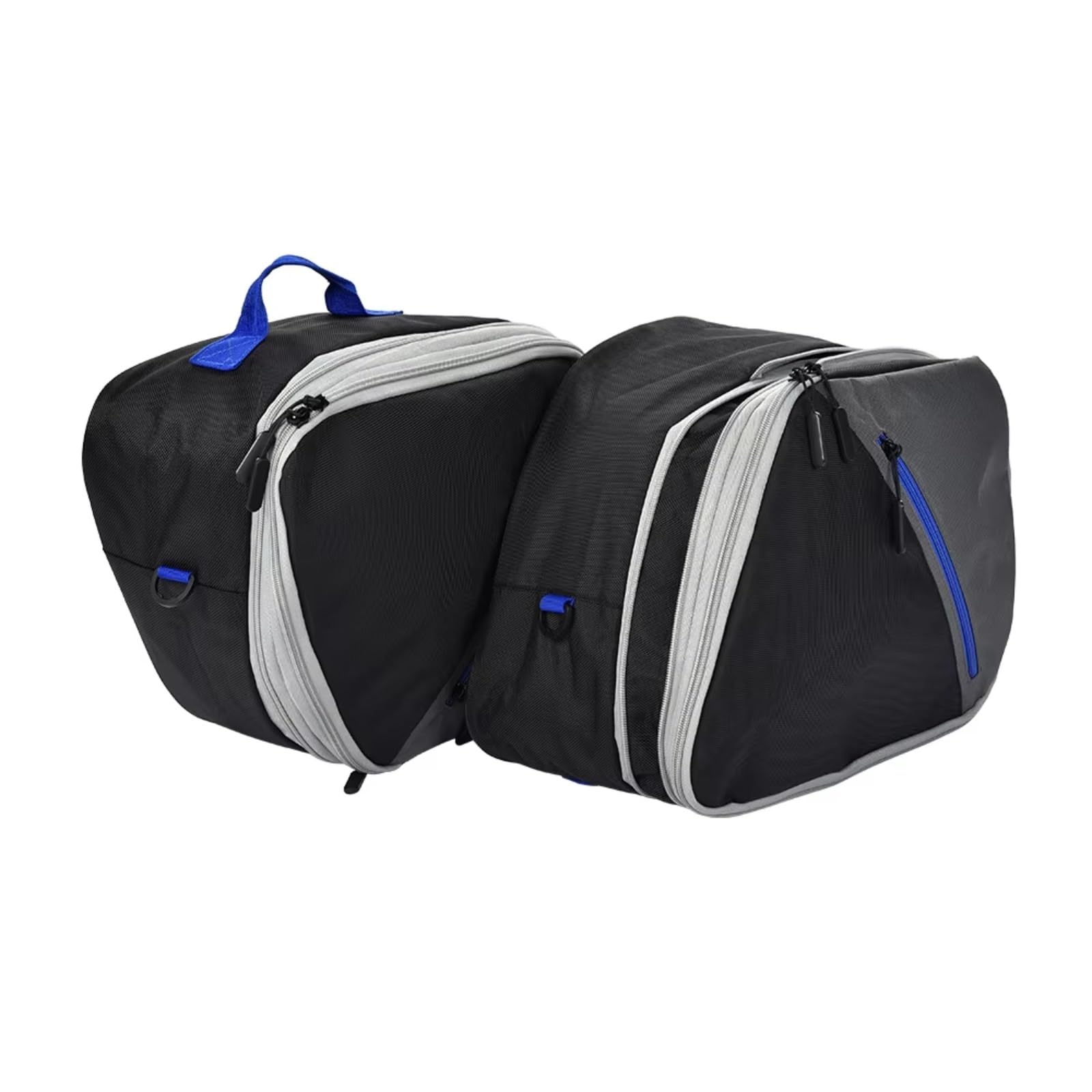 Motorrad Gepäcktaschen Kompatibel Mit Yamaha Für Tracer 9 Für Tracer9 GT 2020 2021 Motorrad Satteltaschen Liner Innengepäckaufbewahrung Seitenbox Taschen Aufbewahrungstasche Universell(Blue)