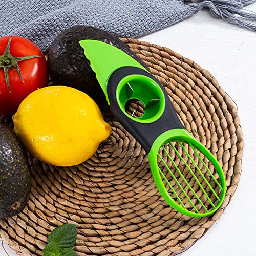 XBRN Avocado Slicer, 3-in-1 Avocado Cutter Tool with Comfort-Grip Handle, Avocado Pitter, Avocado Cutter - Thumbnail 5