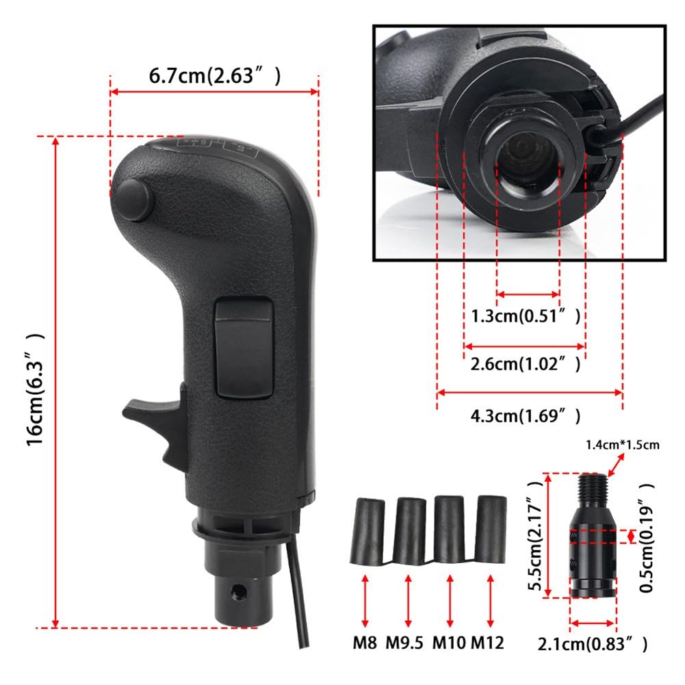 Pommeau de levier de vitesse USB pour camion, 18 vitesses avec interrupteur haut/bas pour logitech G29 G27 G920 pour Thrustmaster TH8A, Plug-Play pour ats ETS2 sur pour PC Windows