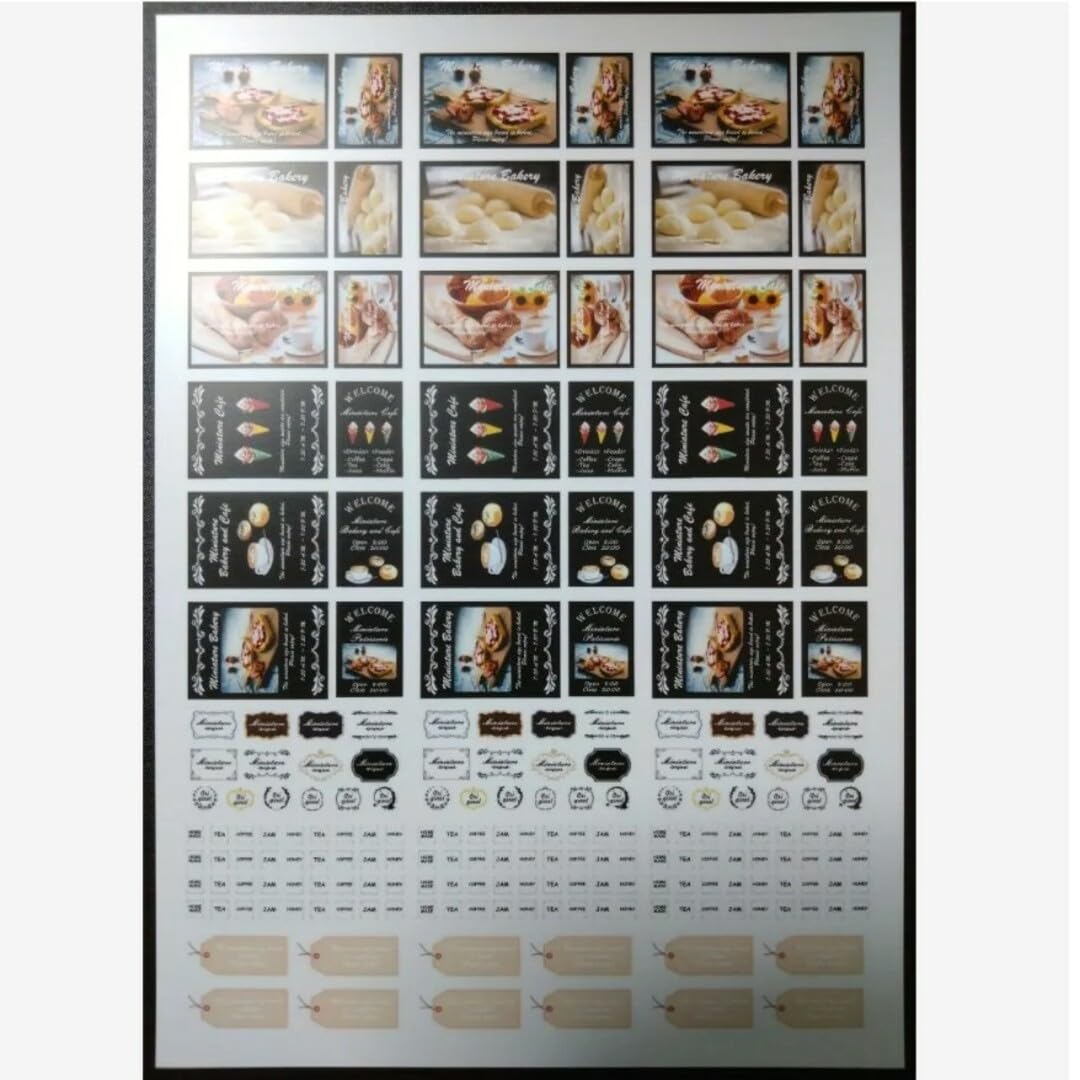 極小 ミニチュア シール