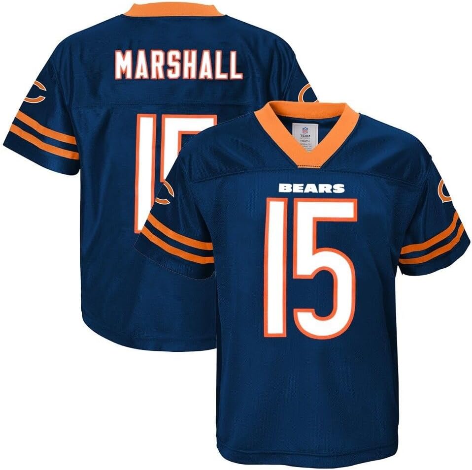 Outerstuff Brandon Marshall Chicago Bears Navy Blue Youth Home Player Jersey