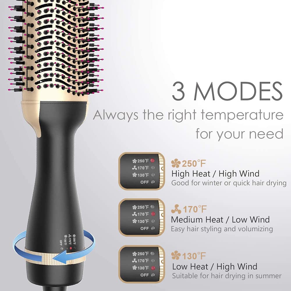Buy Hair Dryer Brush Blow Dryer Brush in One, OneStep Hair Dryer and Volumizer, Negative Ion