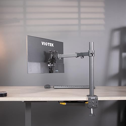 Miniatura 7 de VIVO Adaptador VESA de conexión rápida diseñado para monitor Viotek NBV24CB2, VESA 2.953x2.953 in y kit de conversión de 3.937x3.937 in, negro,