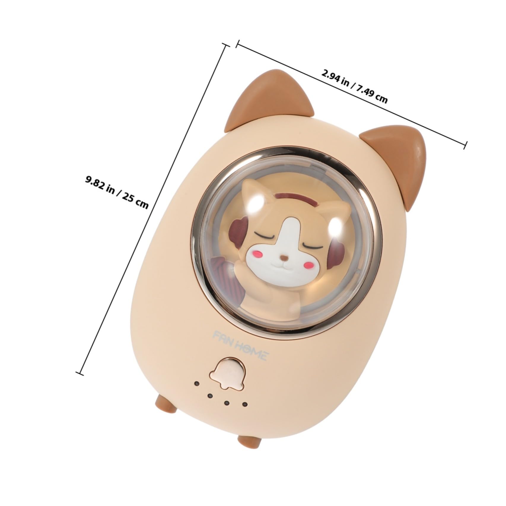 KOMBIUDA Scaldamani Ricaricabile Usb Mini Scaldamani Portatile Forma Di Cartone Animato Riutilizzabili Batteria Interna Di Grande Capacità