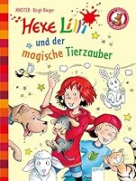 Hexe Lilli und der magische Tierzauber: Der Bücherbär: Hexe Lilli für Erstleser 3401709410 Book Cover