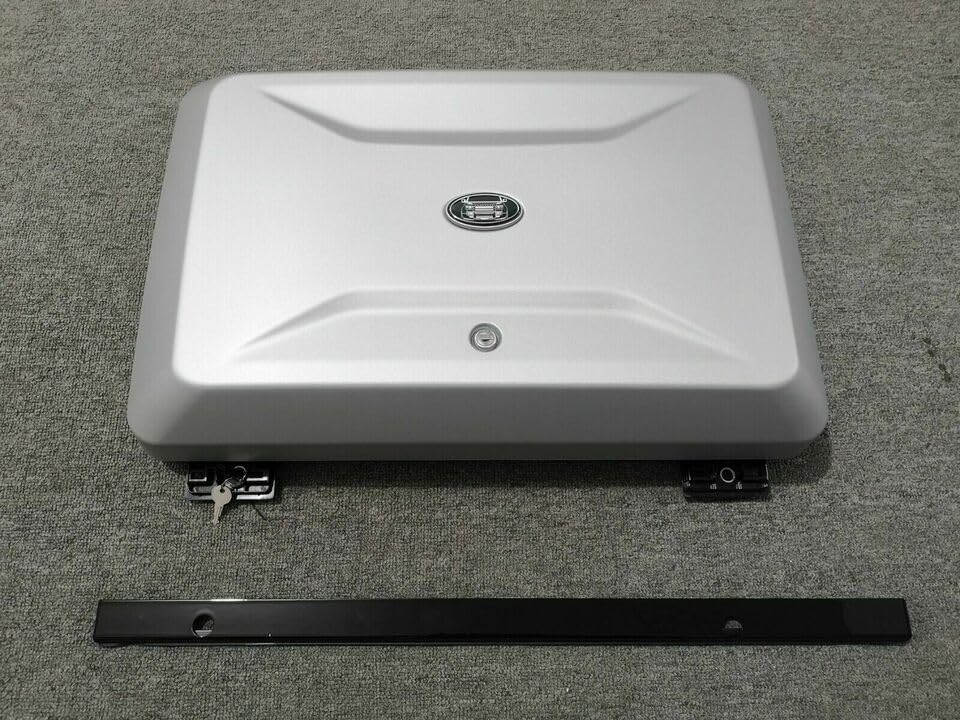 Silver Exterior Side Mounted Gear Box Carrier Fits for Defender 110 2020-2024