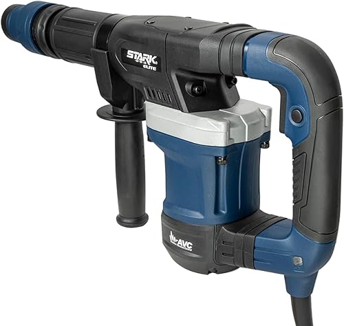 Miniatura 7 de Stark USA Martillo astillador de demolición SDS-Max de 1200 W, 11 libras, martillo de astillado eléctrico con cable de demostración para