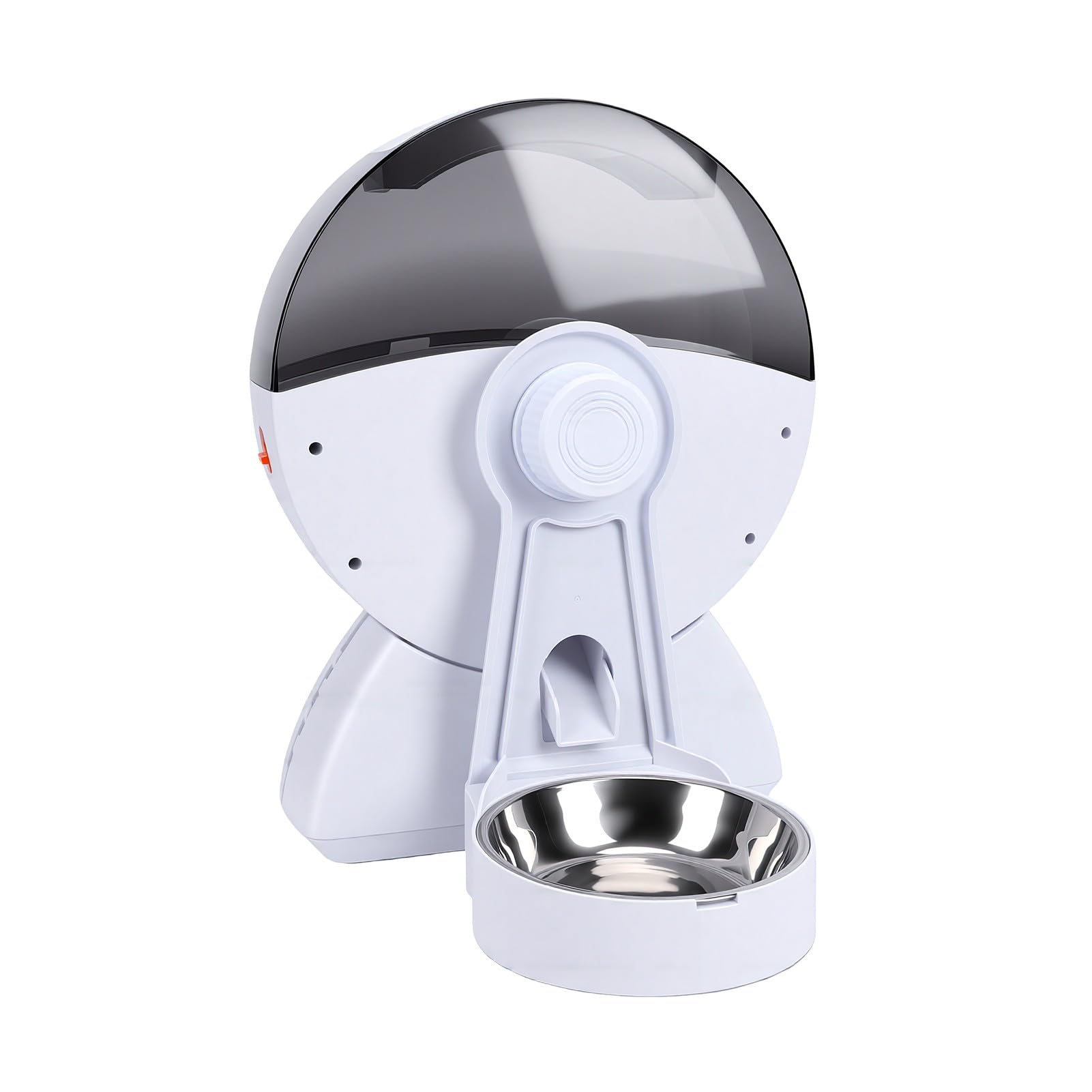 Luocute Dispenser Automatico di Cibo per Cani e Gatti con Telecomando Timer | Supporto per appendere gabbia intelligente a bassa potenza per mangiatoia per animali domestici, capacità 2 litri, per