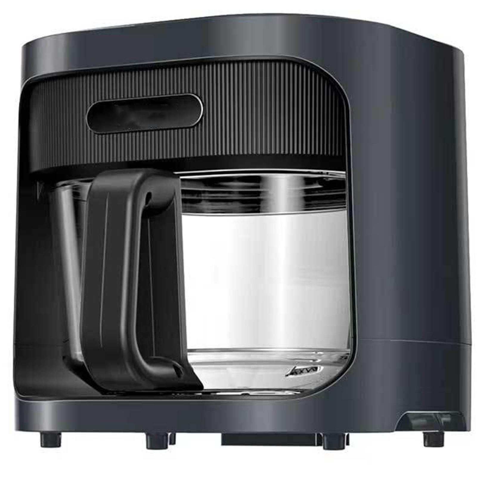 Freidora de aire, freidora eléctrica multifunción, freidora de aire sin aceite de 6 l, freidora de aire visual de vidrio para el hogar, pantalla LED, ajuste de temperatura con 7 preajustes, vista