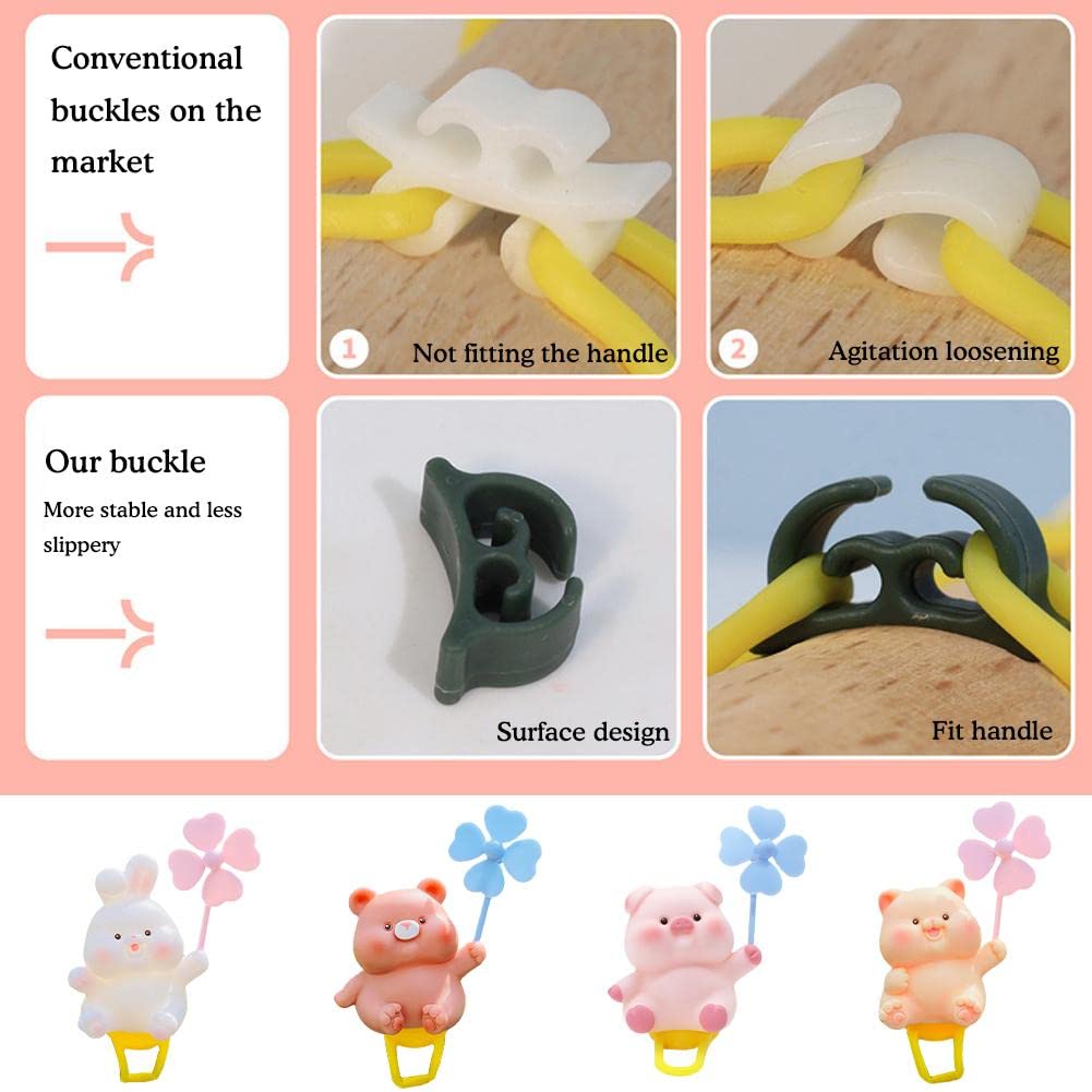 Ifundom Fahrradlenker Deko Ente Mit Propeller | Lustiges Bike Ornament Gelb