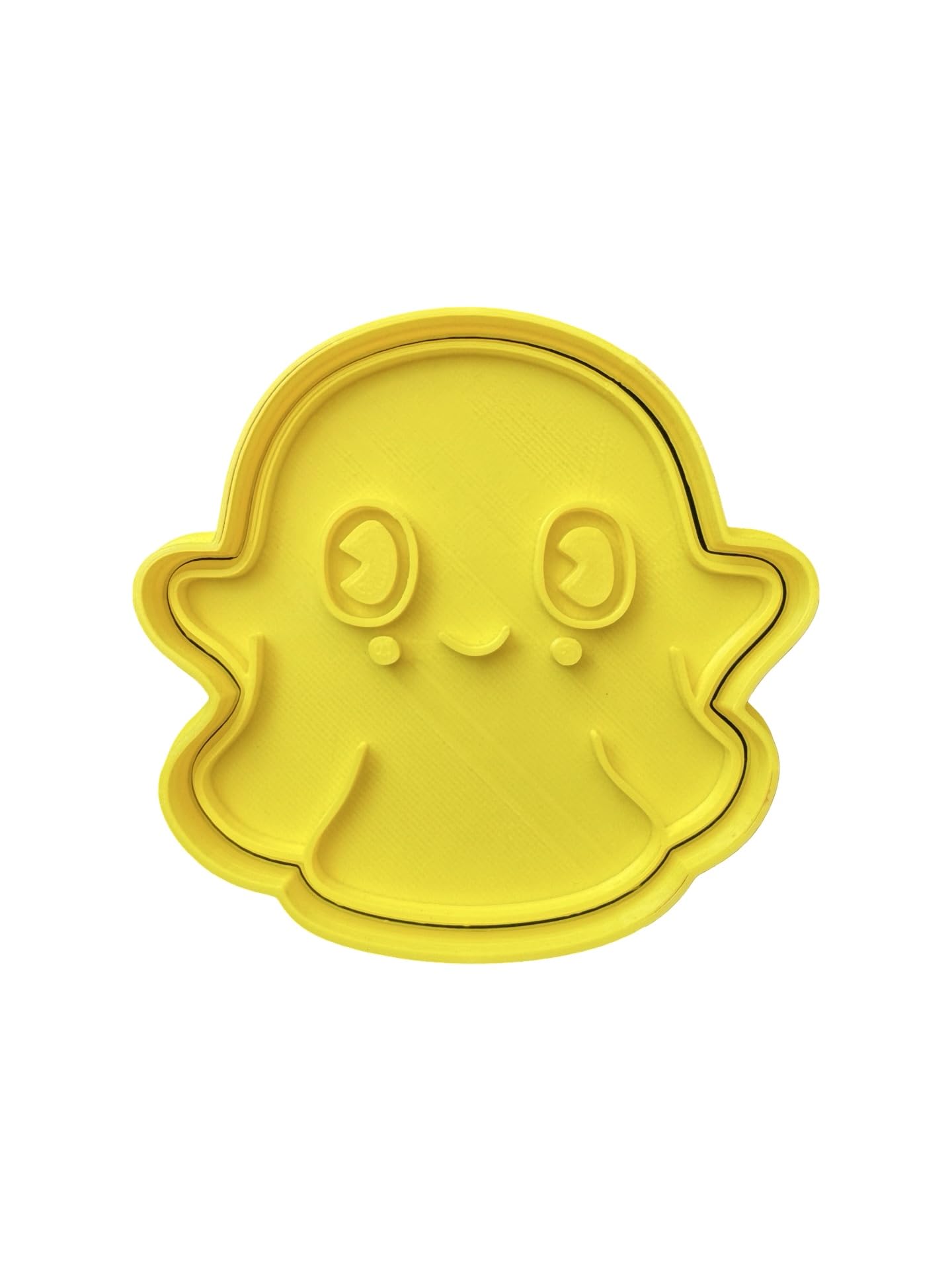 The Cookie Cutter Hub Halloween Cute Ghost #2 Cookie Cutter/Embosser for Cupcakes Fondant Icing Clay Cake Baking Decoration