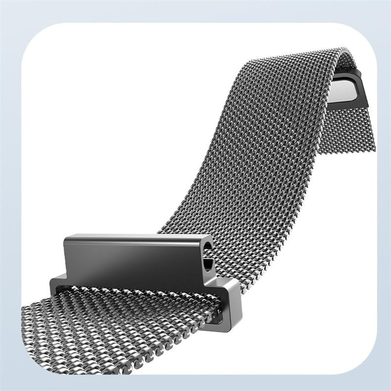 HHRFCS Correa Milanese Loop de 18mm, 20mm, 22mm para Reloj GT 4, Pulsera de Metal de 41mm y 46mm, Correas de Reloj con Correa de Acero Inoxidable