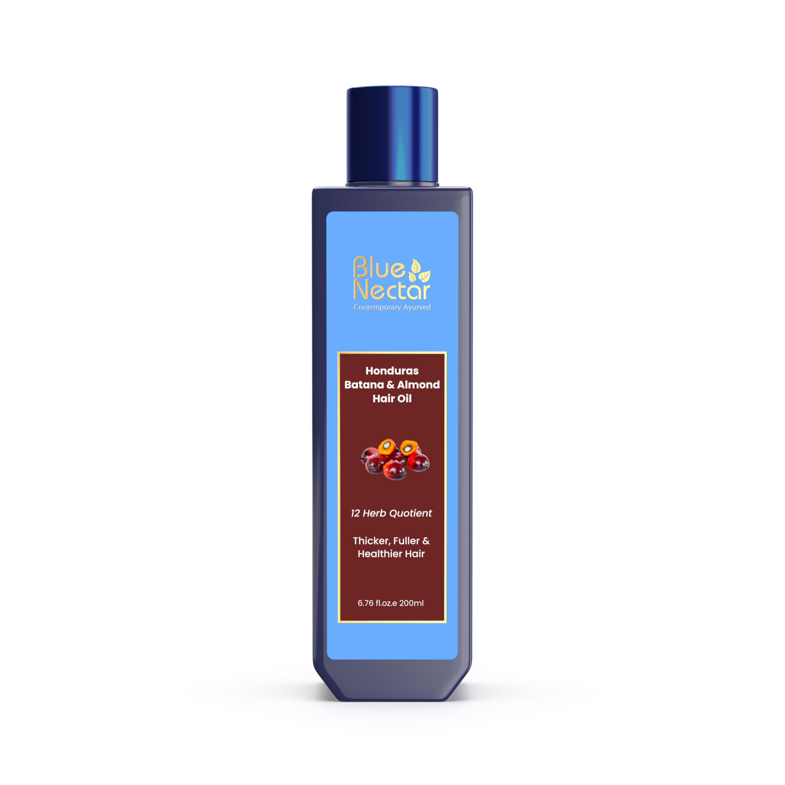 Blue Nectar Batana Oil for Hair Growth, 200 ml (Pack of 1)