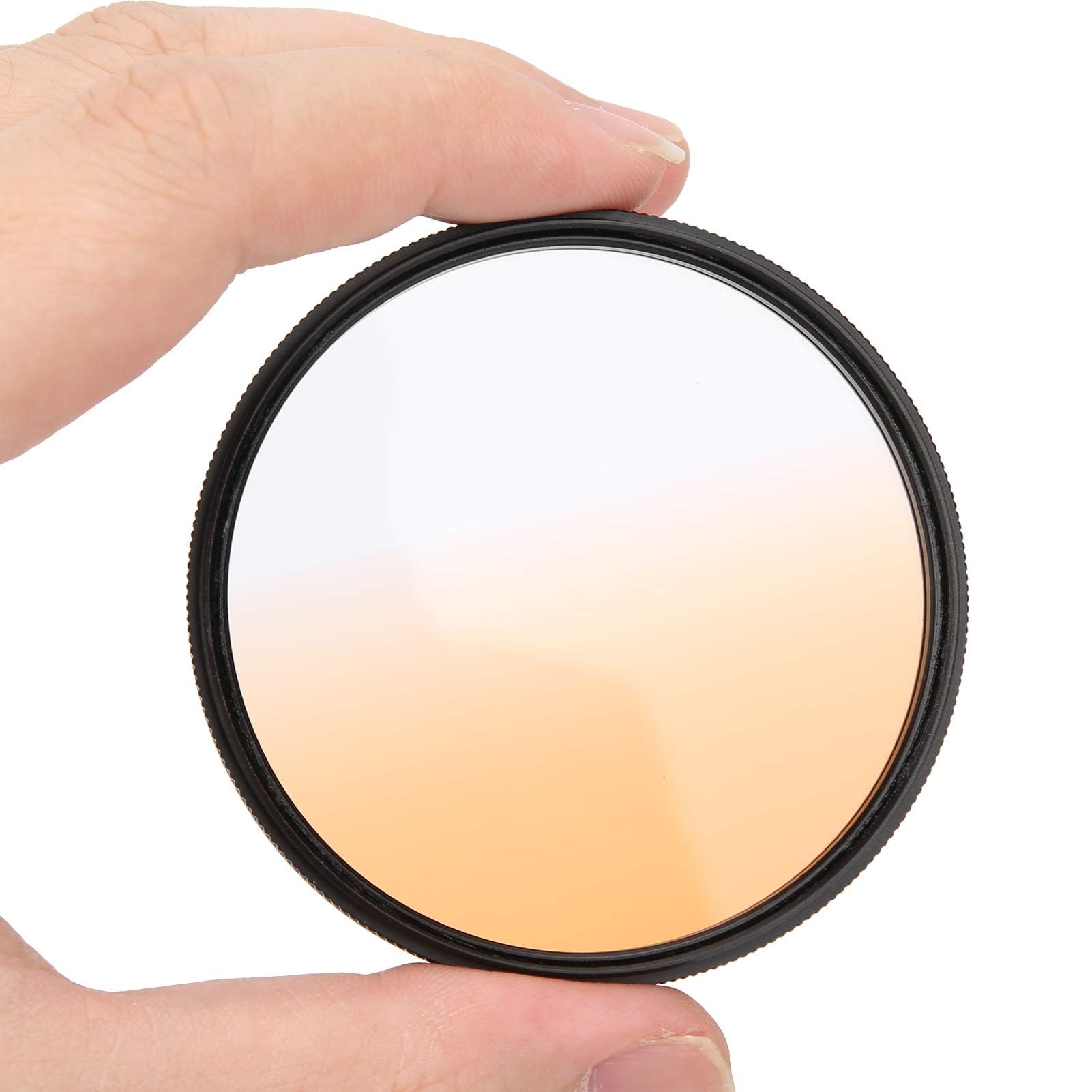 Farbverlaufsfilter in Orange, 67 Mm DSLR-Kameraobjektiv-Verlaufsfilter für Aufnahmen bei Sonnenaufgang bei Sonnenuntergang, Mehrschichtige Nanometer-Beschichtungstechnologie