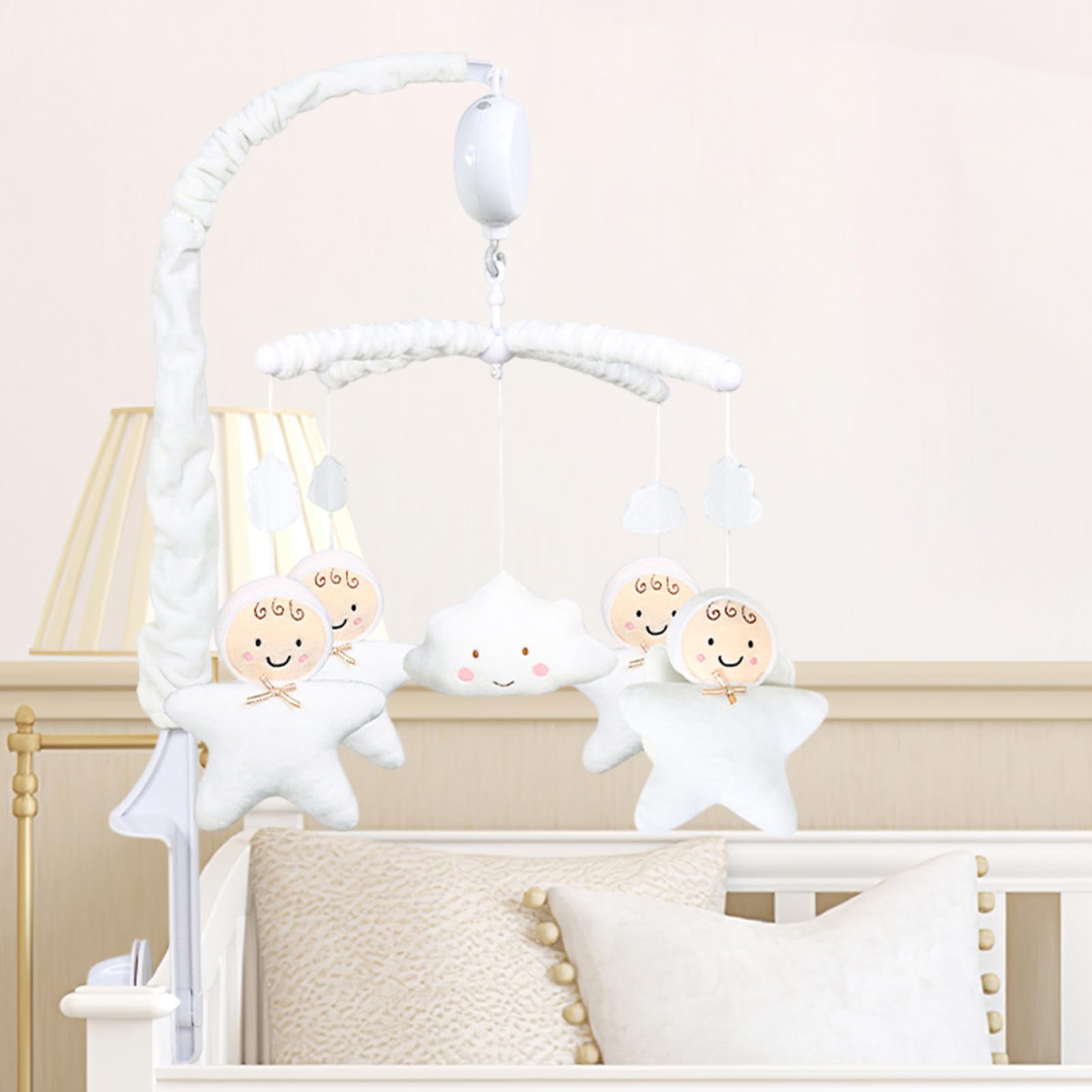 CRIB Mobile per ragazze, Crib musicale per bambini Mobile Giocattolo per | Animali per la arredamento per la scuola materna con scatola musicale per culla