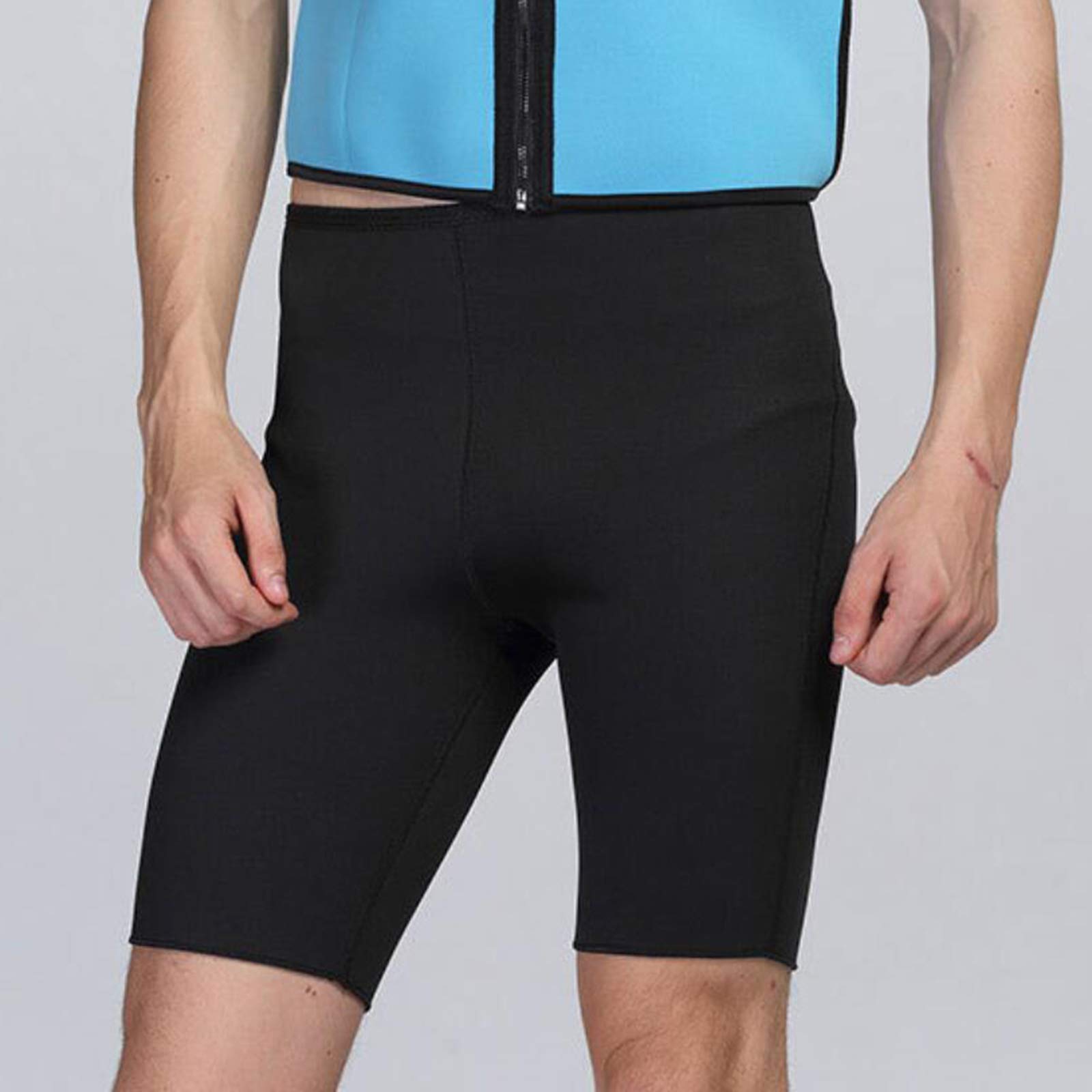 Hommes Combinaisons Pantalons Shorts 3mm Néoprène Kayak Voile Canoë-Kayak Piscine Pantalon pour Exercice Fitness Workout Body Building - XXL
